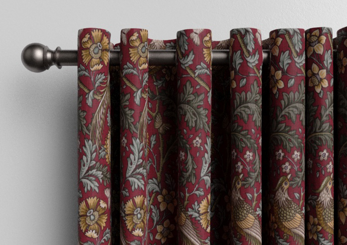Oakmere, Carmine - Made to Measure Curtains - Image 12